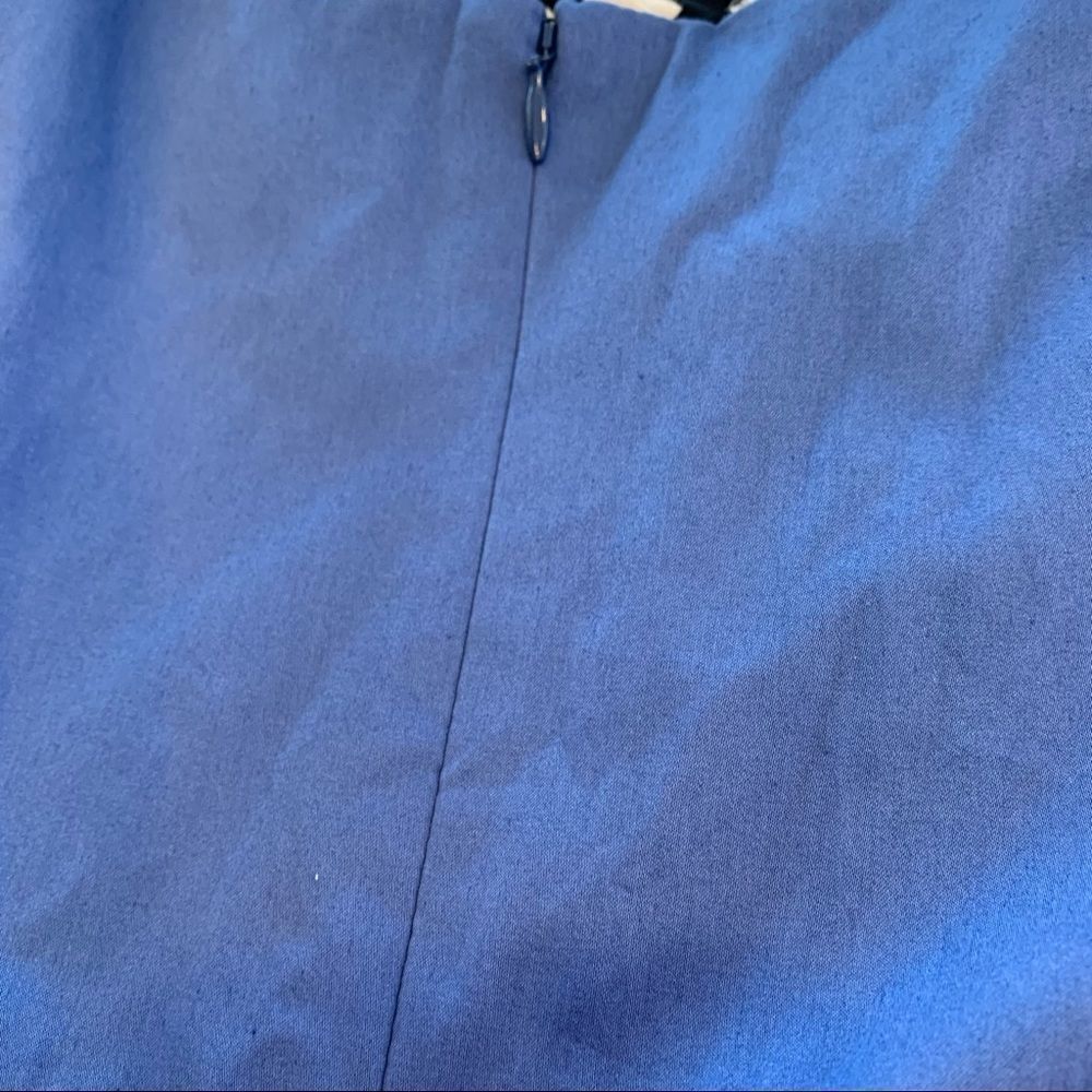 Antonio Melani Rio Cocktail Dress Periwinkle Size 12 - Picture 10 of 10